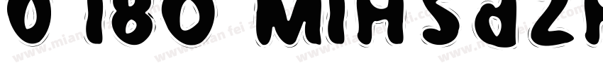 0 I8O MIHSdZH字体转换